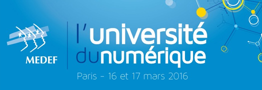 Université du numérique du MEDEF 2016